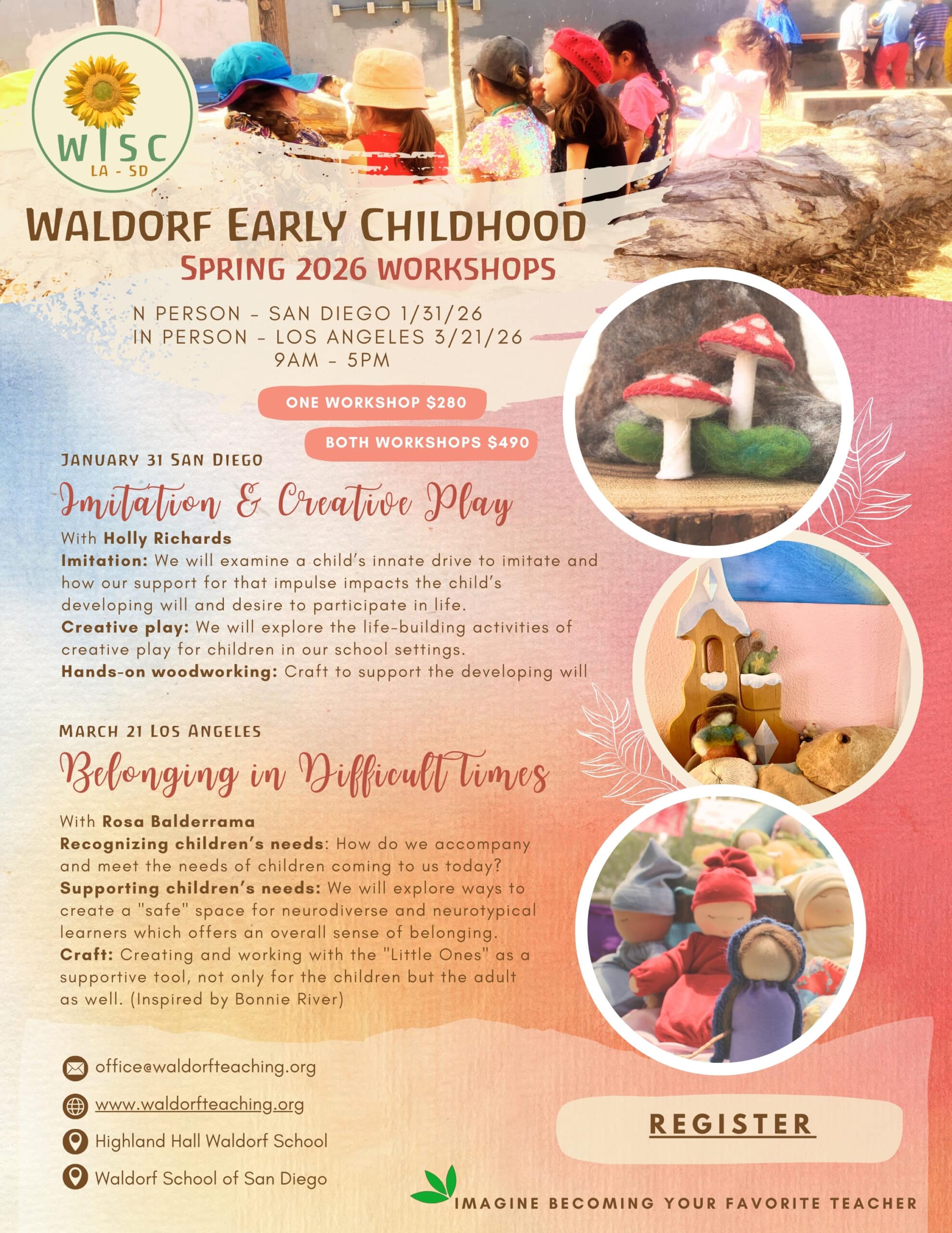 Imitation & Creative Play Workshop at WISC