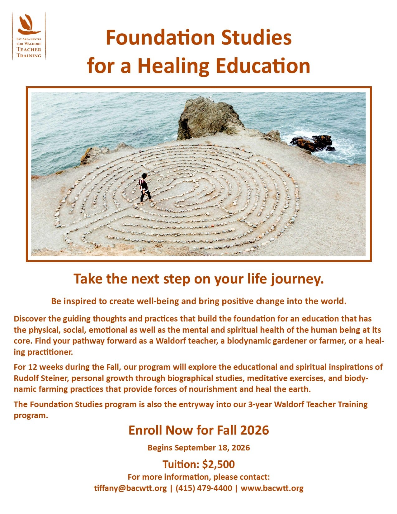 Waldorf Foundation Studies, Bay Area Center for Waldorf Teacher Training