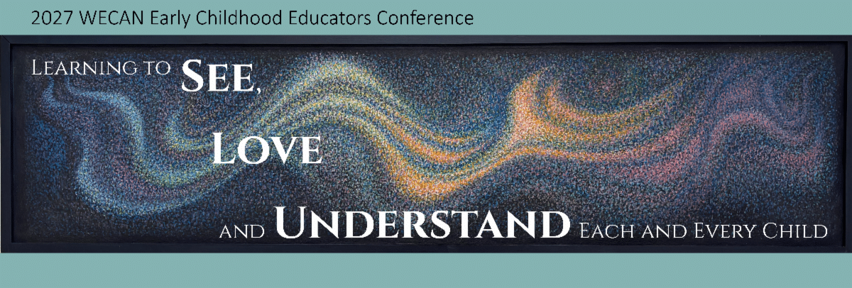 WECAN 2027 Early Childhood Educators Conference logo
