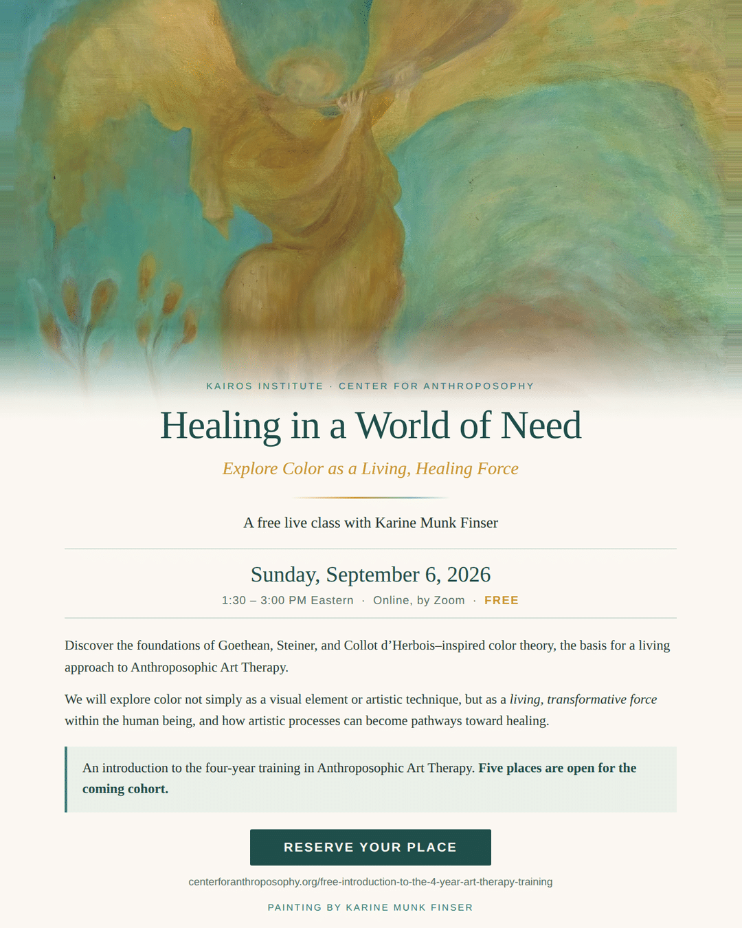 Intro to Art Therapy Flyer